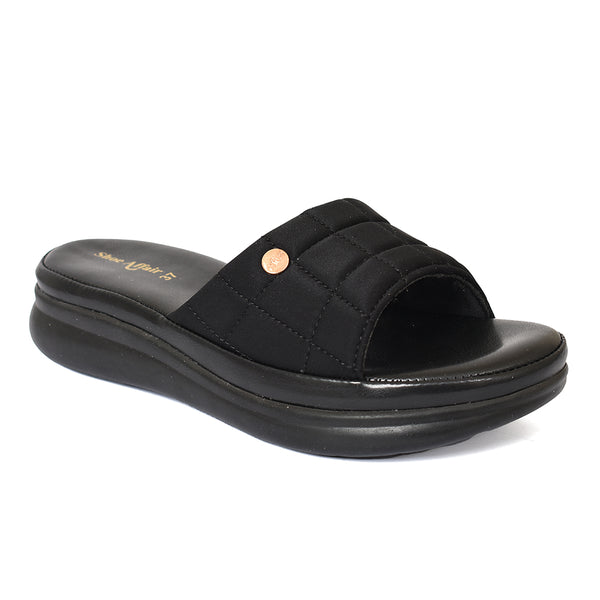 Ladies Casual PU Slipper