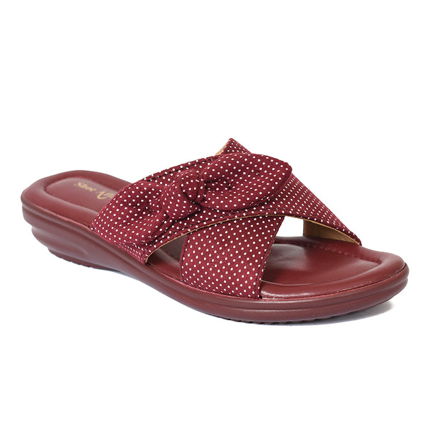 Ladies Casual PU Slipper