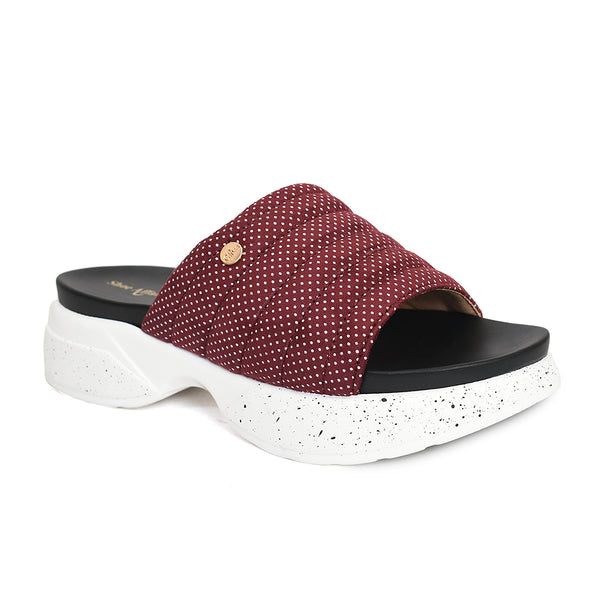 Ladies Casual PU Slipper