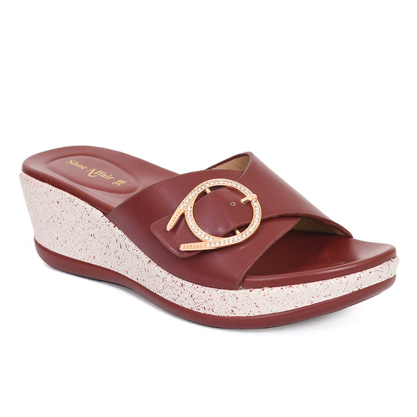 Ladies Casual Wedge Slipper