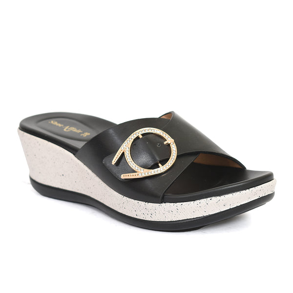 Ladies Casual Wedge Slipper