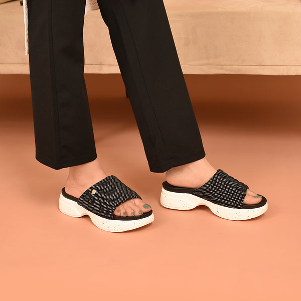 Ladies Casual PU Slipper